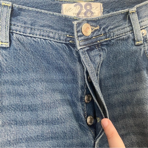 NWT SOLD HOST PICK Free People Maggie Mid Rise Jeans - Picture 4 of 6